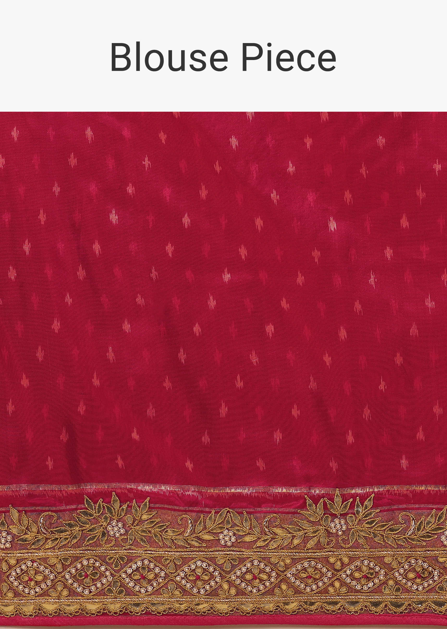 Azalea Pink Saree In Pure Silk With Handloom Patola Ikat Weave