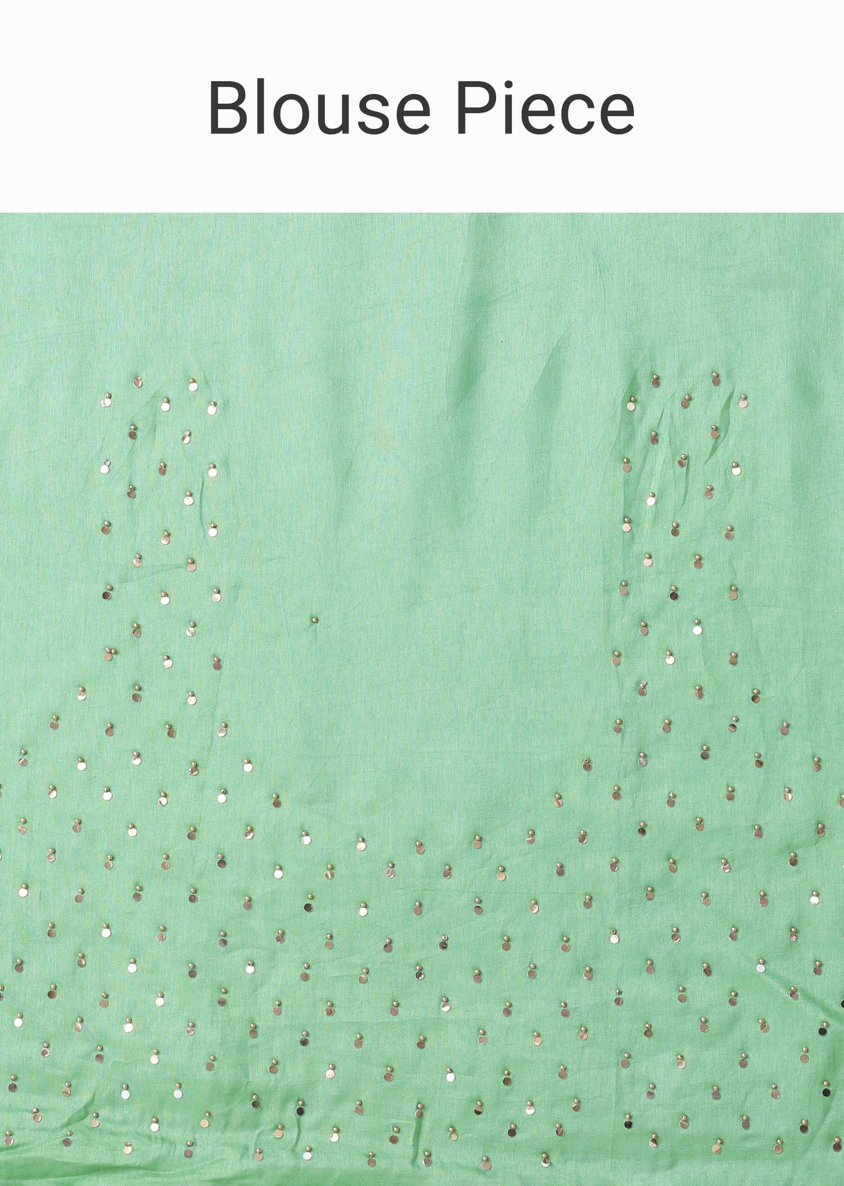 Jadesheen Green Embroidered Saree In Khadi Silk