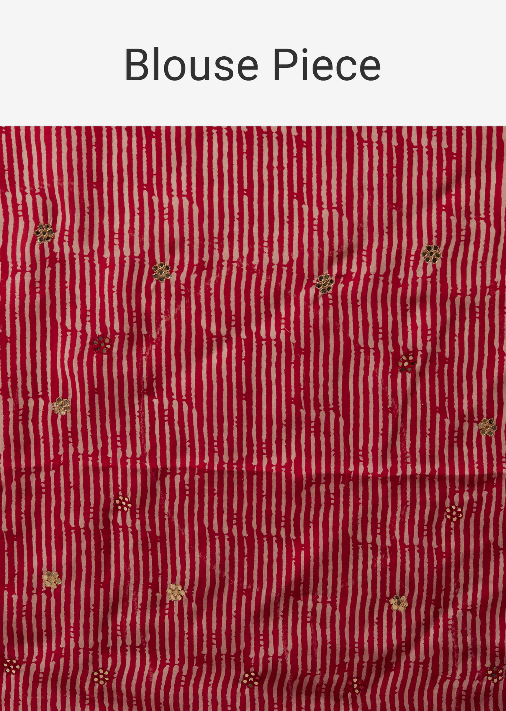 Valentine Red Festive Tomato Puree Red Bandhani Saree Embroidered In Muslin