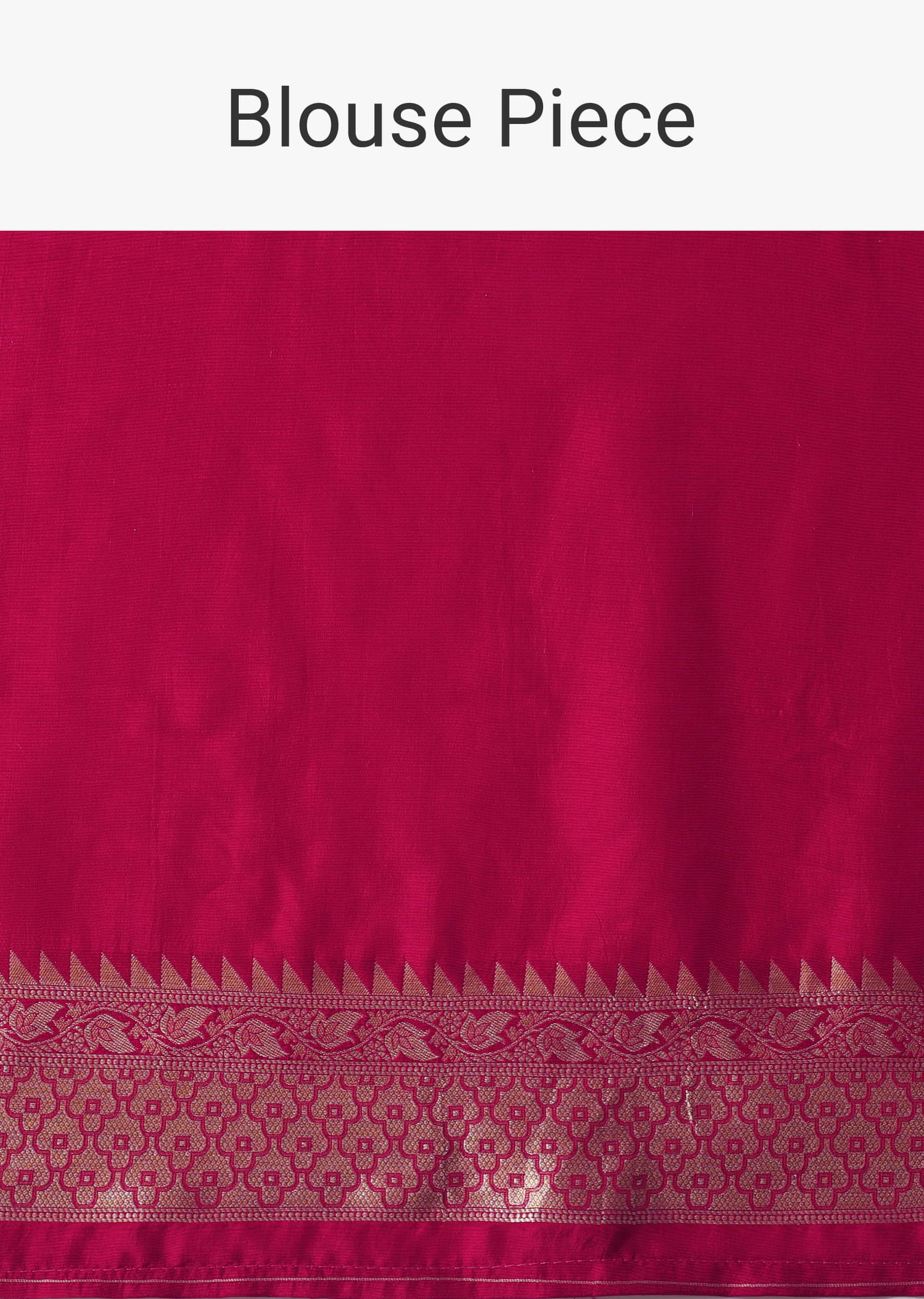 Red Printed Festive Saree In Dola Silk With Embroidery