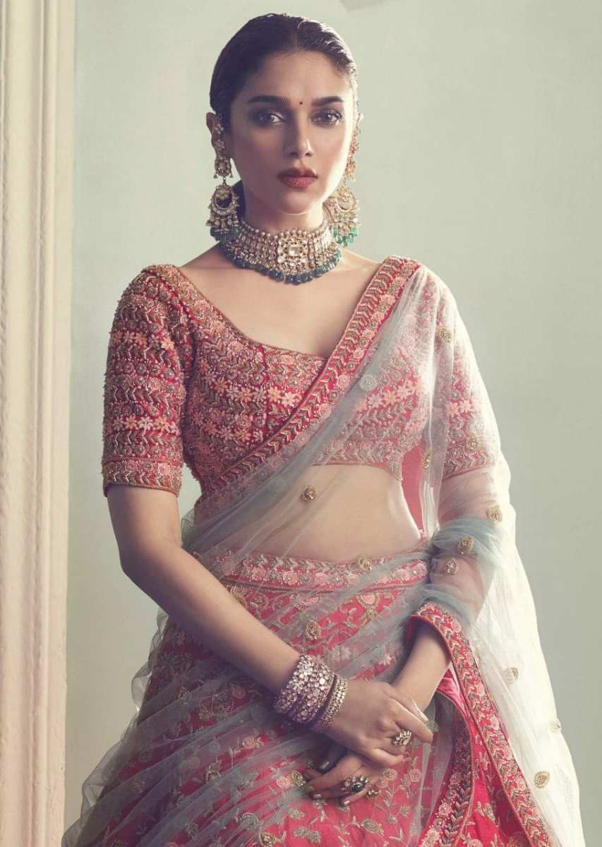 Aditi Rao Hydari in ivory Sabyasachi saree is at her traditional best in  Cannes. Stunning pics - India Today