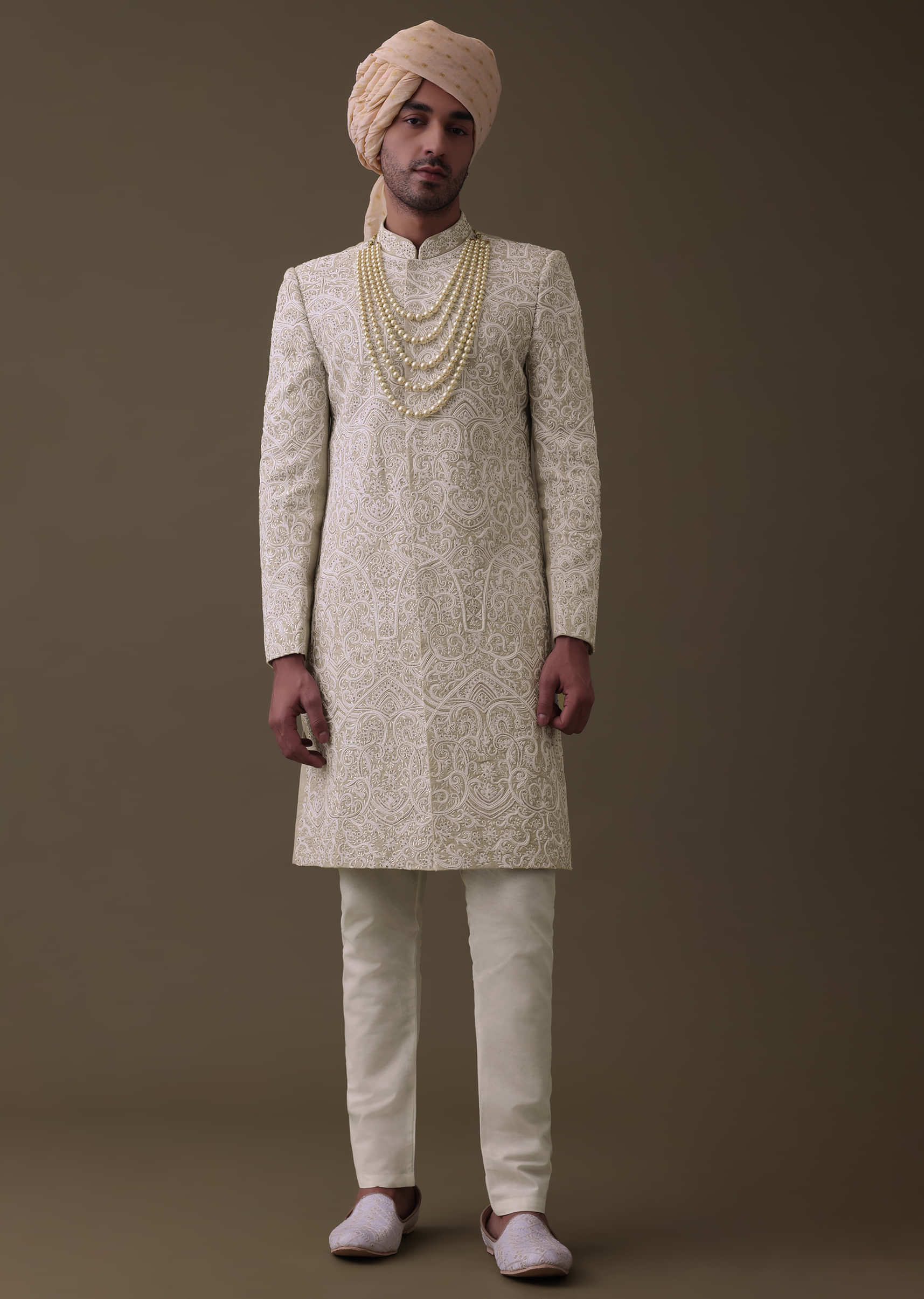 Amir Adnan Latest Wedding Sherwani Light Shade With Fancy, 59% OFF