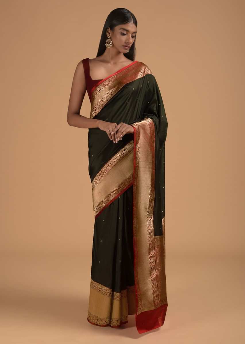 Buy Macube Great Indian Women's Banarasi Soft Lichi Silk Saree Offer Below  399 Rupee Trendy Under 999 Jacquard Silk Gold Zari Woven Saree With Blouse  Beautiful For Women Combo Art Silk Offer