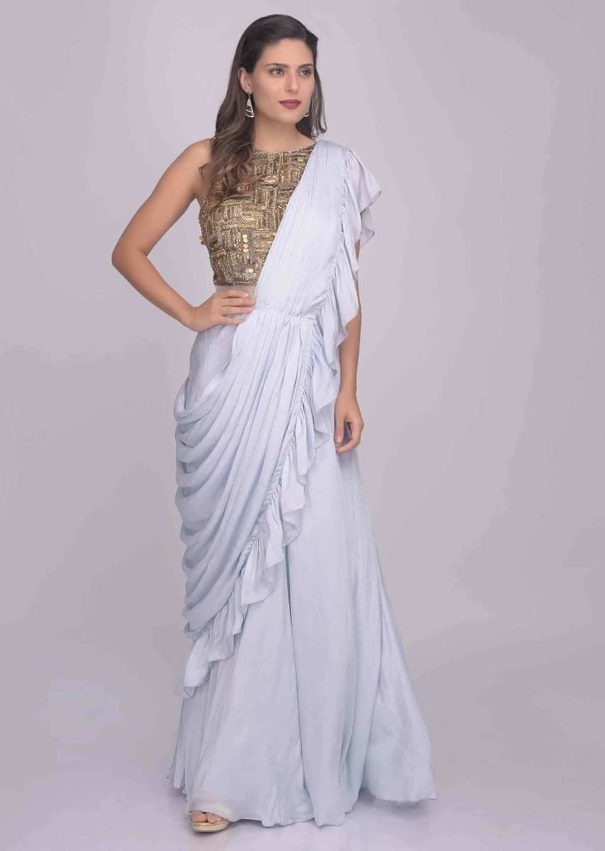 Kalki fashion saree on sale gown