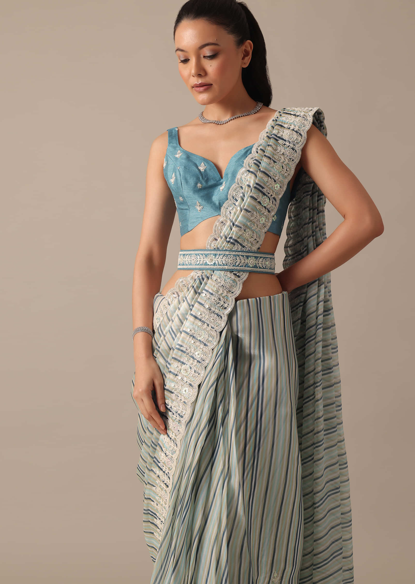 20 Saree belt design ideas  saree with belt, bridal blouse