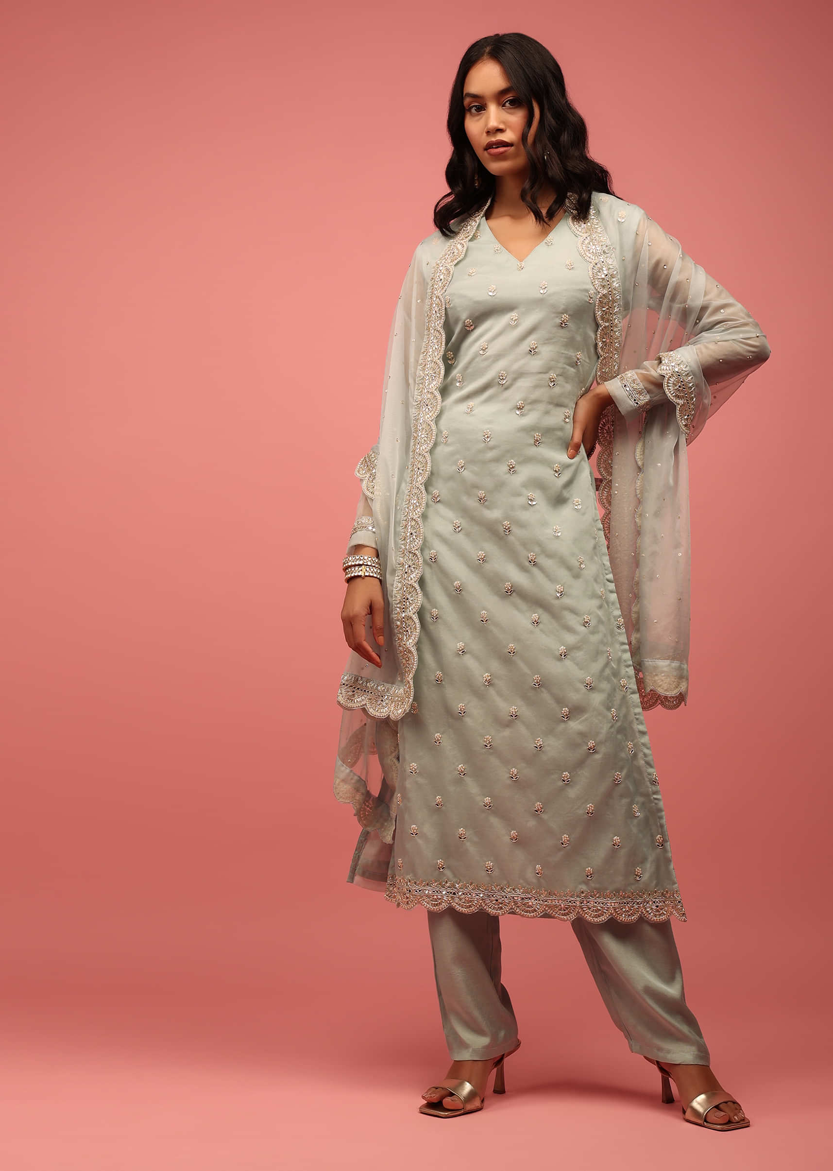 Buy Simple and Elegance Trouser Suit for Roza Online - SALA2185 | Appelle  Fashion