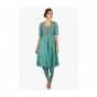 Arctic blue kurti with over lapping pants only on Kalki