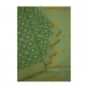 Fern green chanderi silk weaved saree only on Kalki 