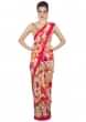 Floral Printed Saree In Multi Color Georgette Online - Kalki Fashion