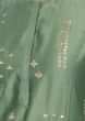 Green cotton kurti with sequins butti only on Kalki