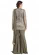 Grey net gharara suit with zari and sequinsonly on Kalki