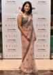 Pooja Gor in Kalki pink net saree  with scallop embroidered blouse