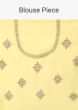 Lemon Yellow Saree In Organza With Gotta Patti And Cut Dana Embroidered Border And Butti Design  
