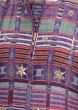 Multi Color Anarkali Dress In Cotton Silk With Tribal And Geometric Print Online - Kalki Fashion