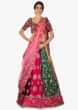 Rakul Preet In Kalki Multi-Colored Raw Silk Lehenga Set In Resham Work And Sequins