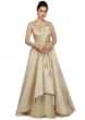 Pearl Cream Gown With Bodice In Pearl And Zari Work Online - Kalki Fashion
