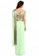 Pista Green Saree With Ready Pleated Pallu Enhanced In Cut Dana Border Online - Kalki Fashion