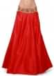 Red lehenga matched with gold embroidered blouse only on Kalki