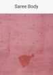 Rouge pink cotton saree in cut dana and moti butti