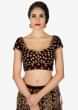 Maroon Lehenga In Velvet With Zari And Sequin Embroidery Online - Kalki Fashion