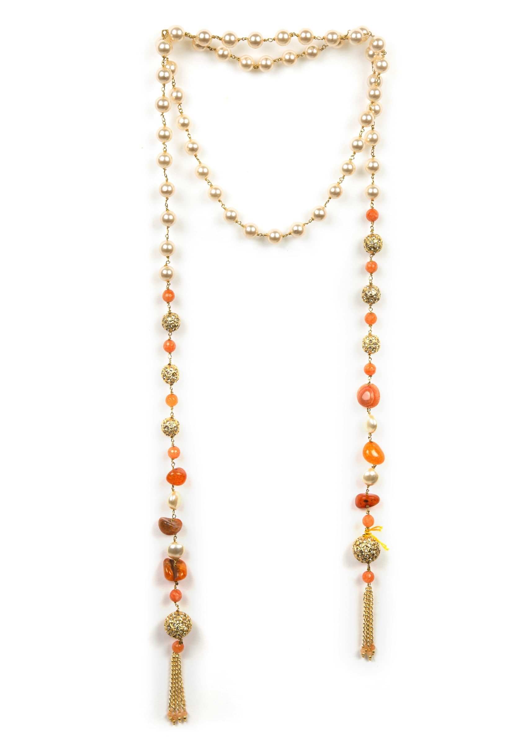 Fancy beaded wrap around necklace only on Kalki