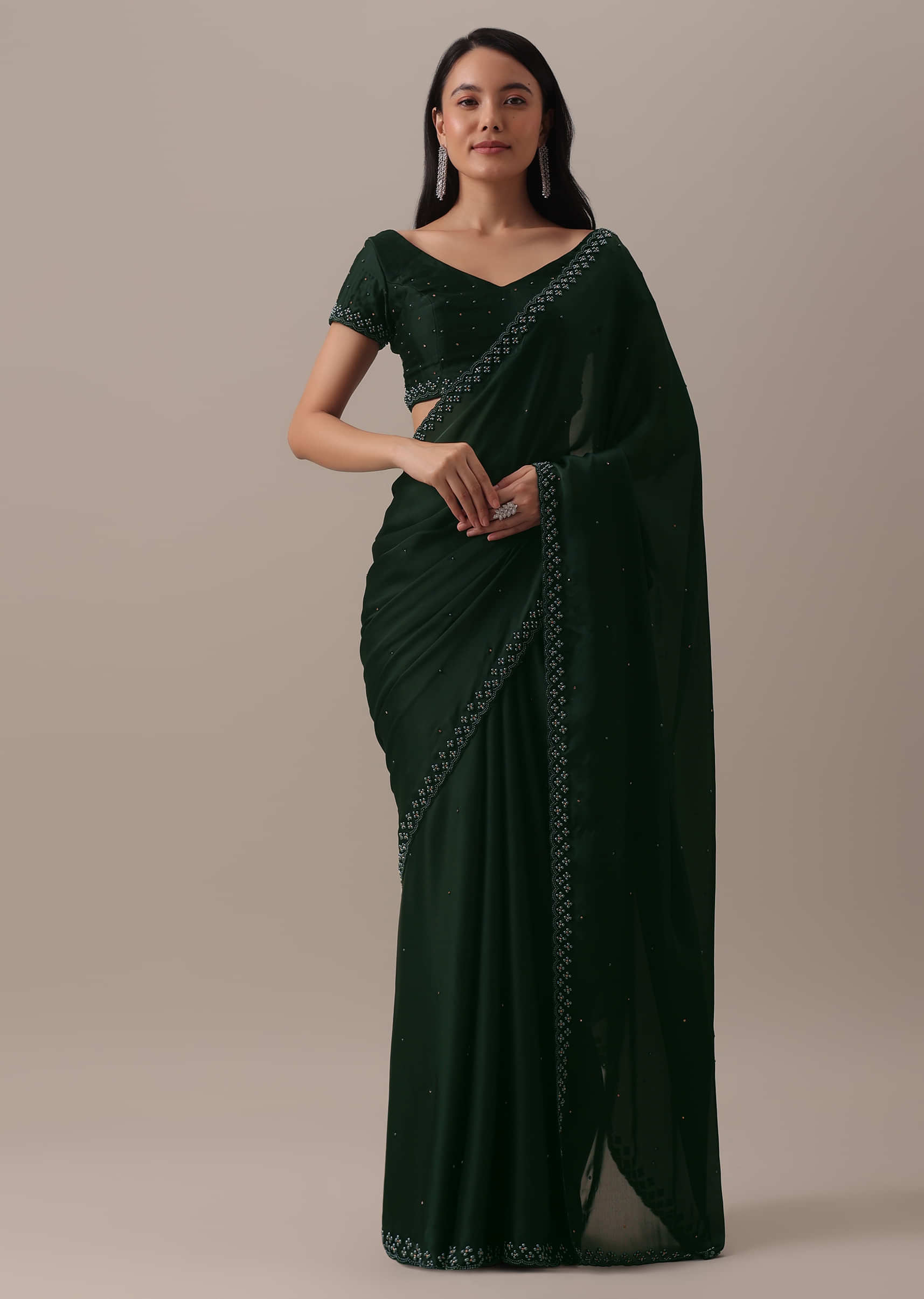 Satin Sarees: A Must Have For Every Fashion Forward Woman - KALKI