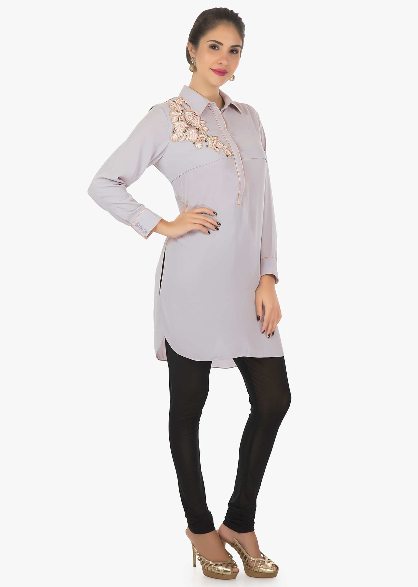 Share more than 47 georgette kurti with pant - thtantai2