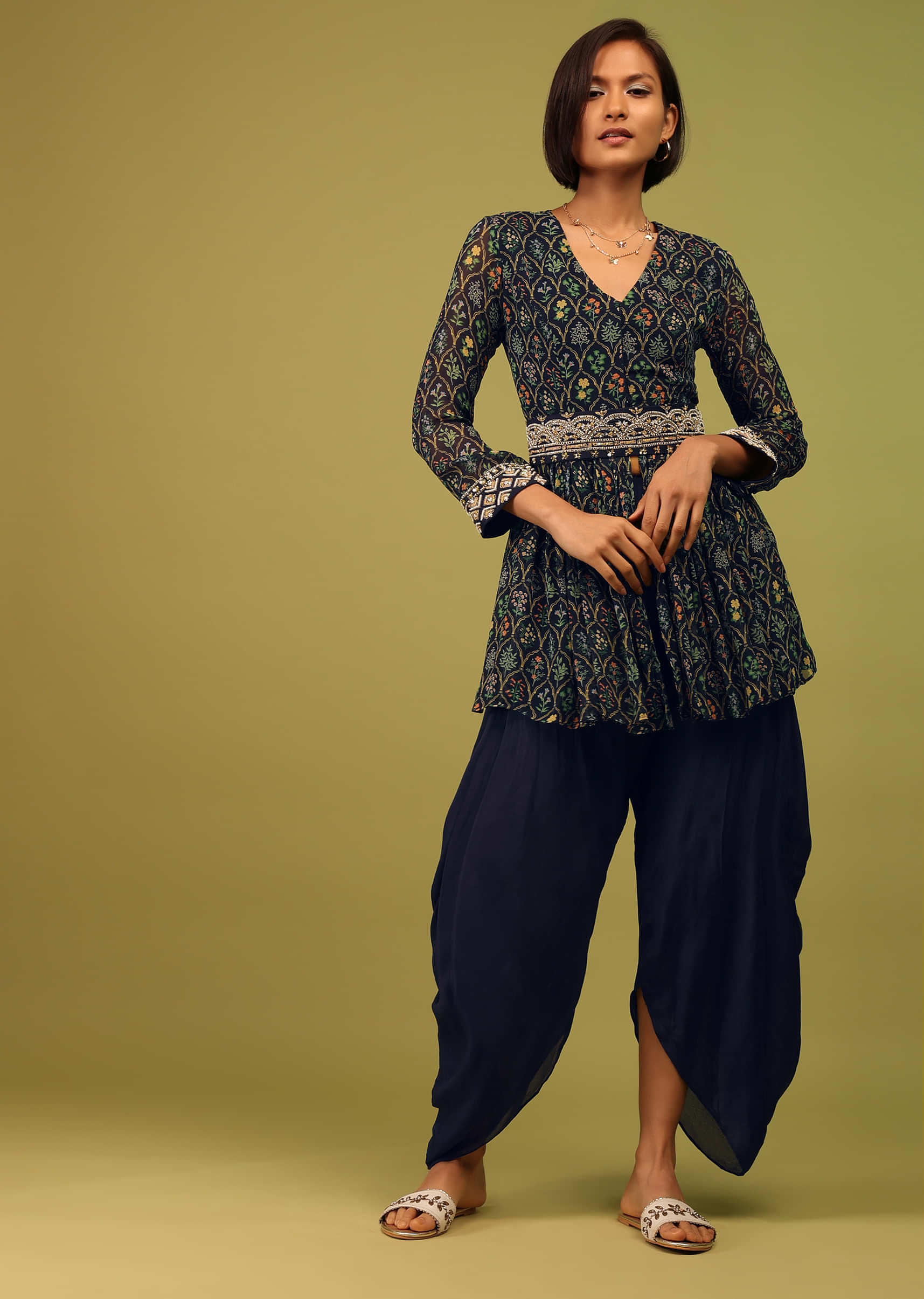 Washable Ladies Rayon Dhoti Style Kurtis at Best Price in Surat | R And D  Creation