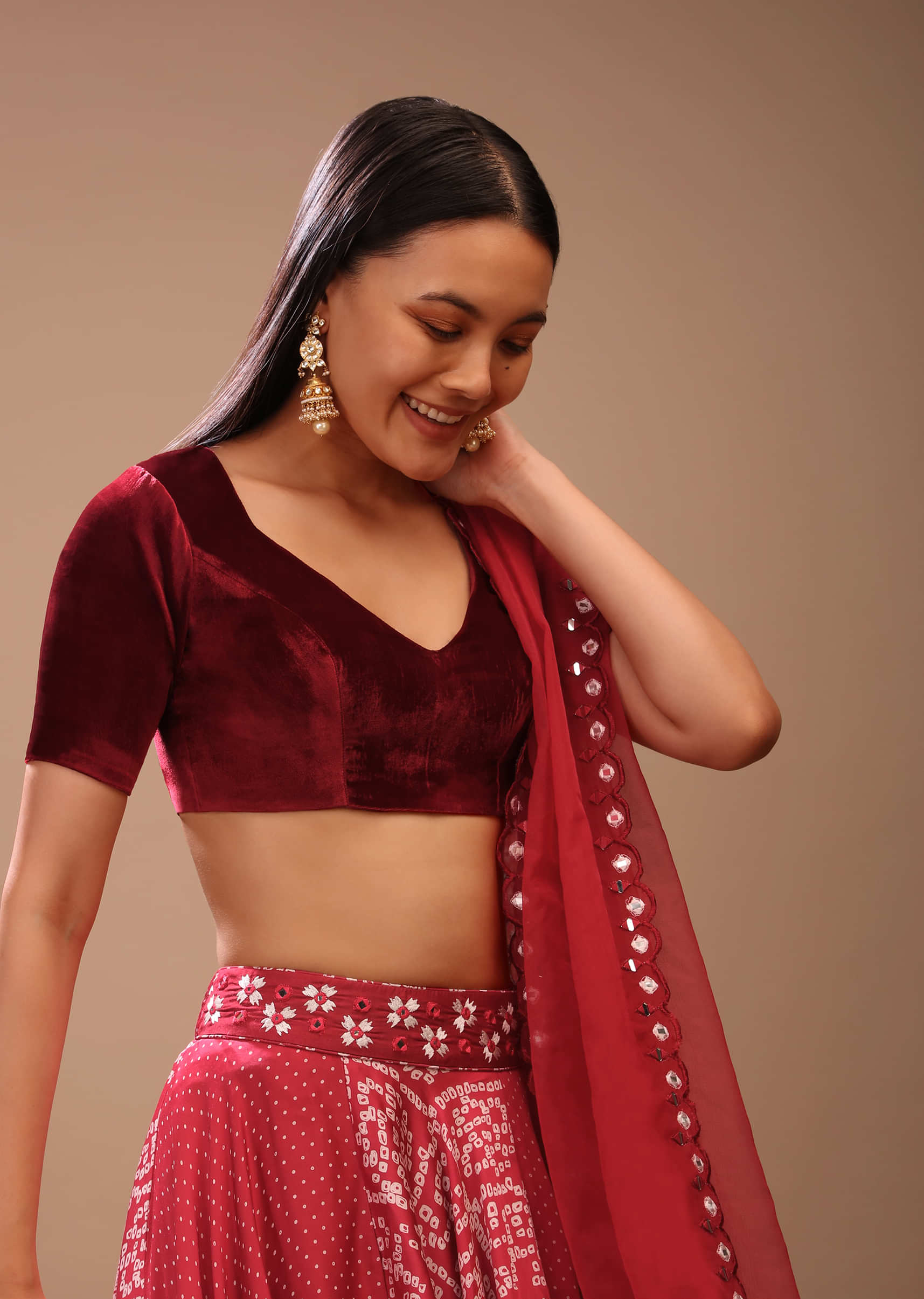 Maroon Blouse/ Red Blouse/ Bralette Blouse/ Saree Blouse/ Blouse for  Lehengas/ Indian Sari Blouse/ Cocktail Blouse Ethnic/ Bollywood Fashion -   Australia