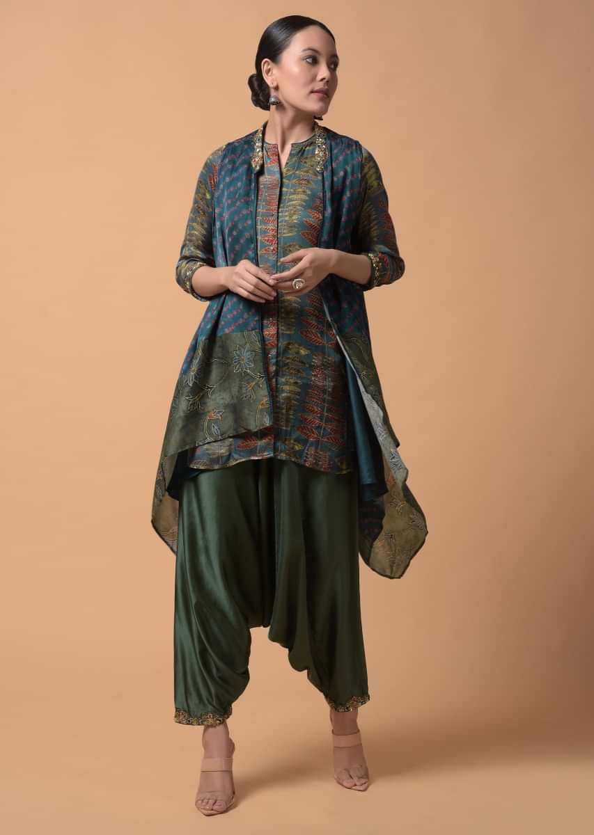 SHEESHAM Women Kurta Dhoti Pant Ethnic Jacket Set - Buy SHEESHAM Women  Kurta Dhoti Pant Ethnic Jacket Set Online at Best Prices in India |  Flipkart.com