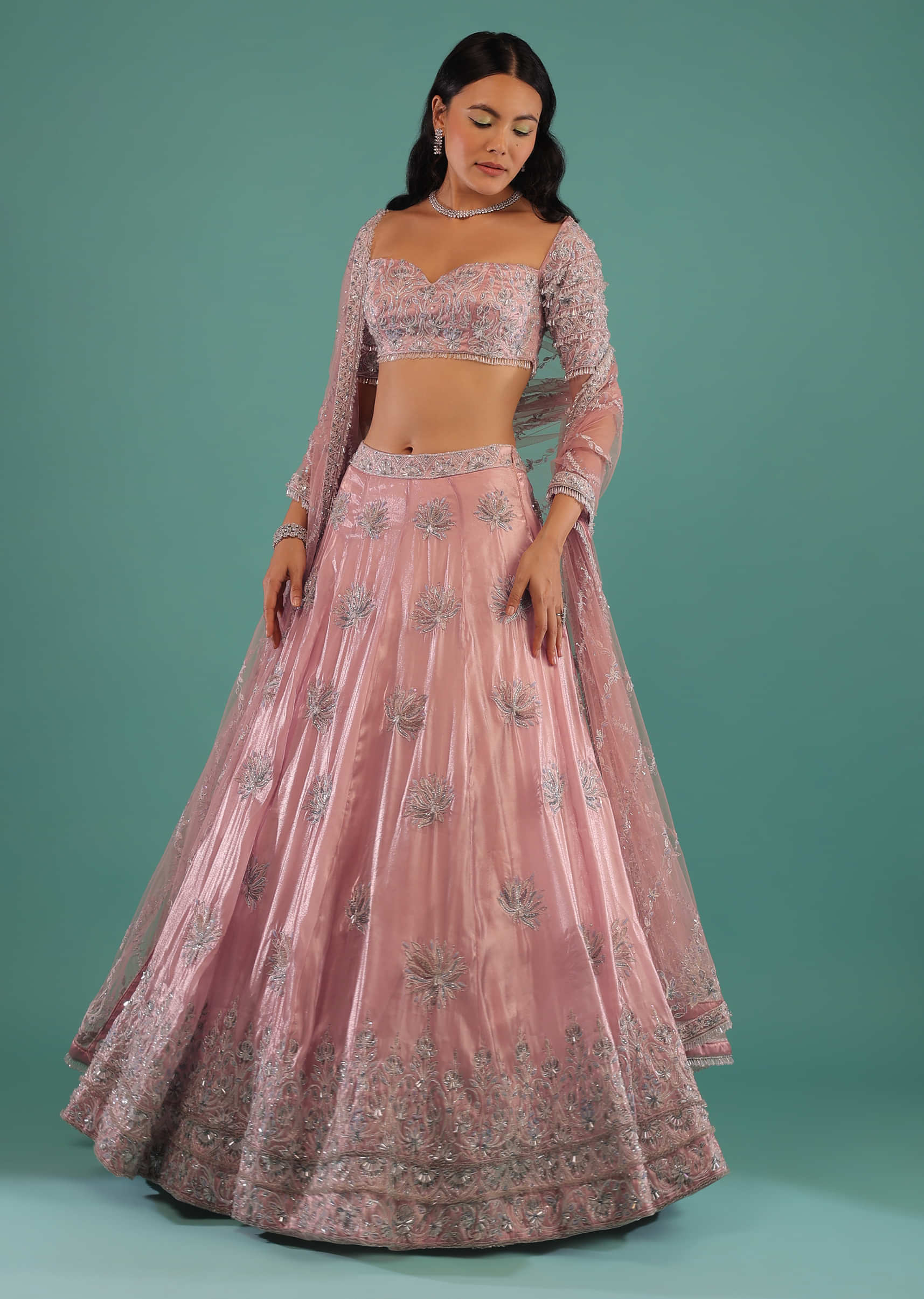 Dress yourself up in a refreshing Magenta Pink Off Shoulder Lehenga!💖 This  bridal lehenga features a sculpted pearl and intricate beadwork … |  Instagram