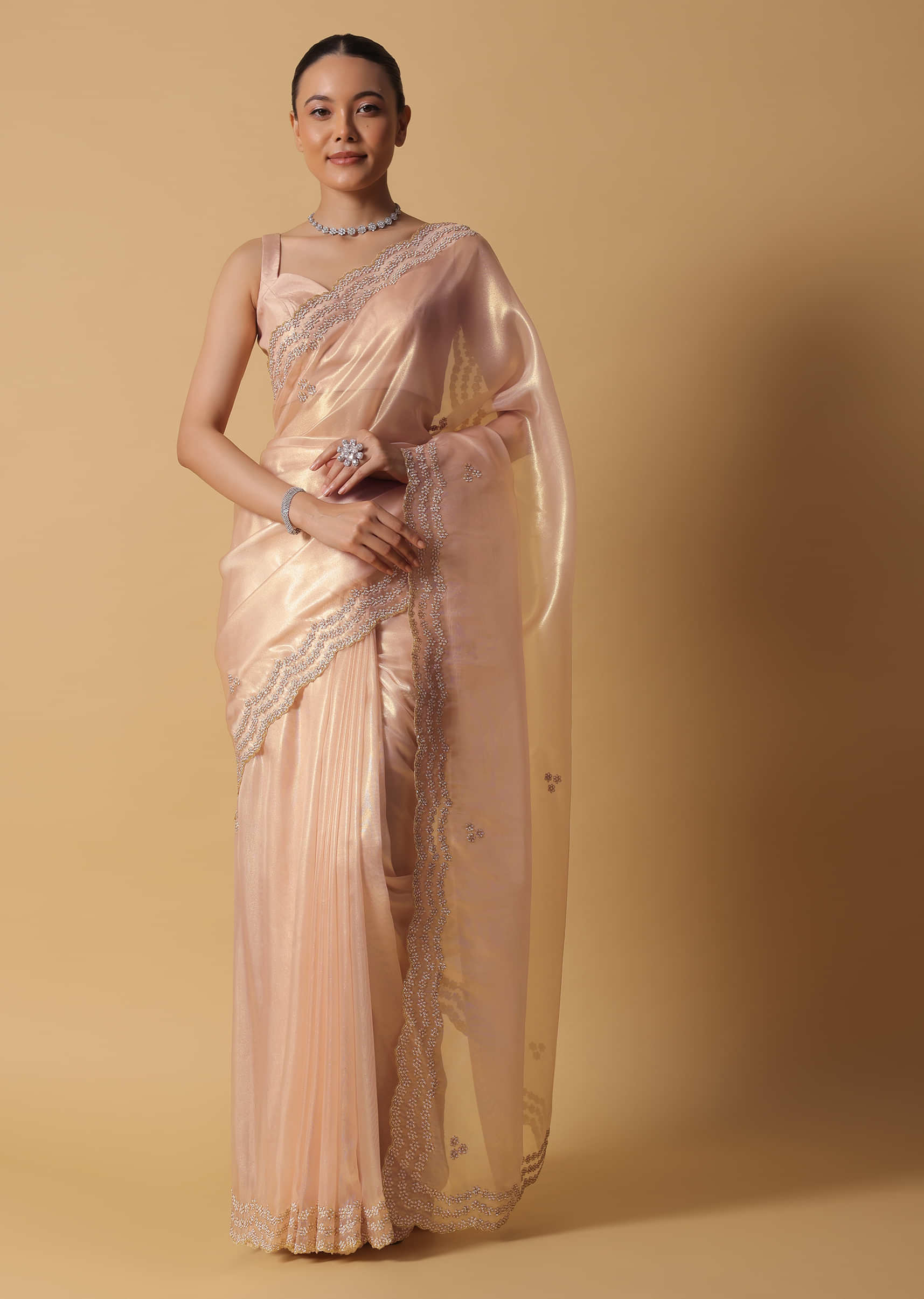 Saree Shaper --- (Rose Gold)