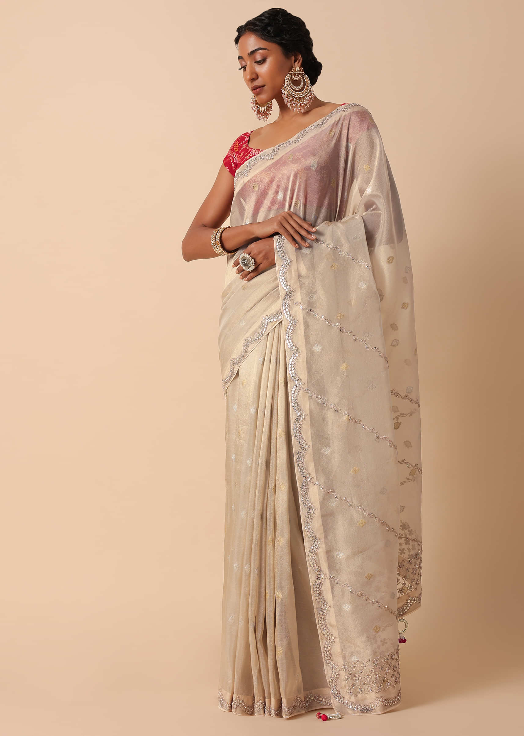 Green & Pure Kora Kanchivaram Silk Saree | Sakhi Fashions – sakhifashions