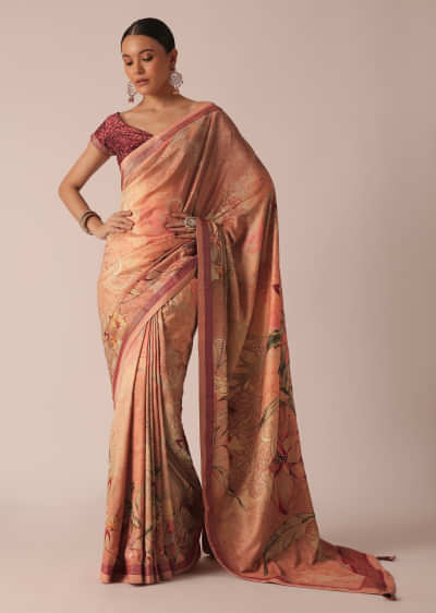 Buy Clovia Saree Shapewear - Orange Online at desertcartZimbabwe