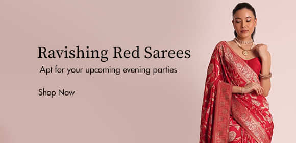 Ravishing Red Sarees