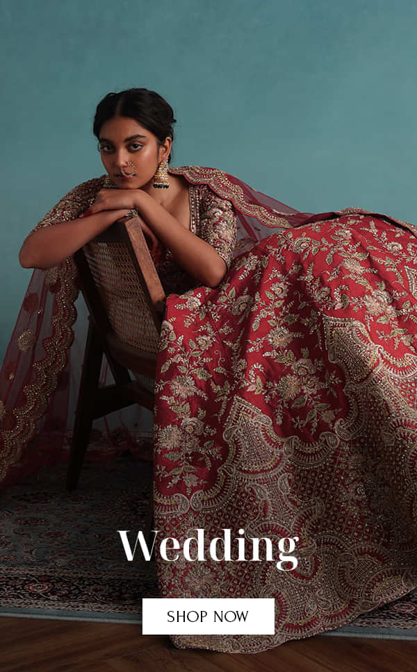 Rechazado perfume telegrama Indian Wedding Dresses: Shop Designer Bridal Dresses Online - Kalki Fashion